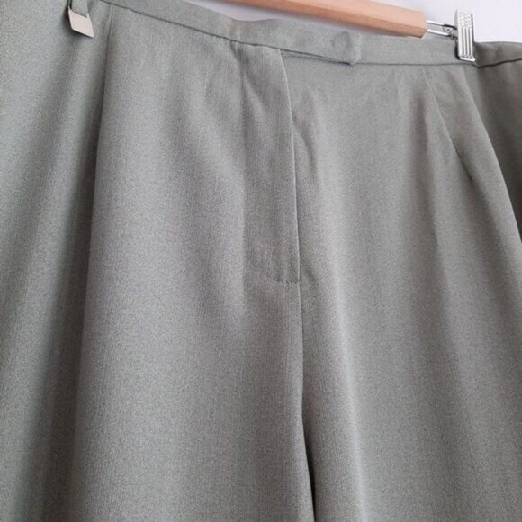 JESSICA Classic Fit High Waist Pull-on Dress Pants Sage Green Sz 24 W - Picture 5 of 10